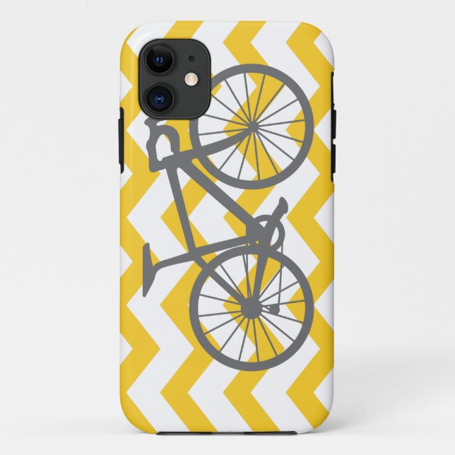 Coque iphone gris de bicyclette (Dos)