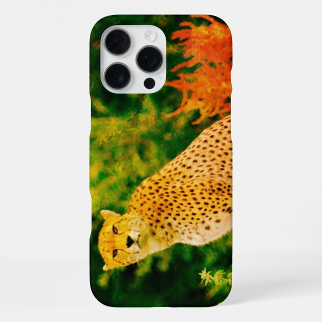 Coque iPhone Guépard (Verso)