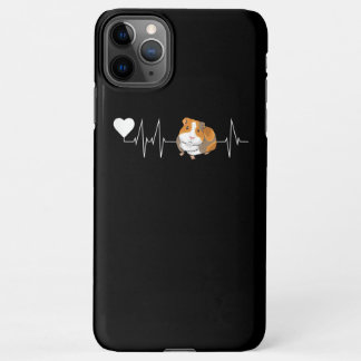 Coque iPhone 11Pro Max Guinée Cochon Coeur battement mignon Cavy Cadeau
