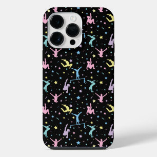 Coque Pour Pour iPhone 14 Pro Max Gymnastique Féminine Gymnastes avec Étoiles