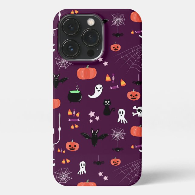 Coque iPhone Halloween (Verso)