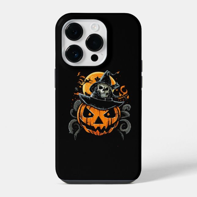 Coque iPhone Halloween/citrouille/automne/automne (Verso)