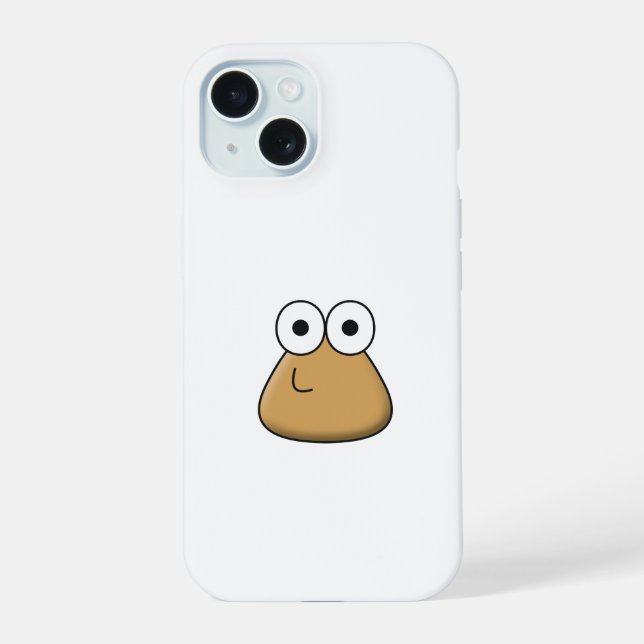 coque iphone - Happy Baby Pou (Verso)