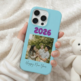 Happy New Year iPhone Case, New Year 2026 Case