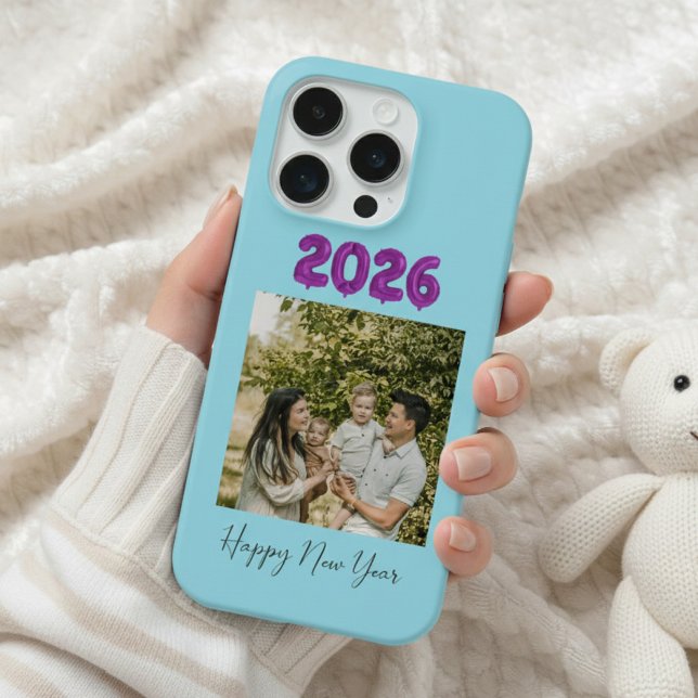 Coque iPhone Happy New Year iPhone Case, New Year 2026 Case (Créateur téléchargé)