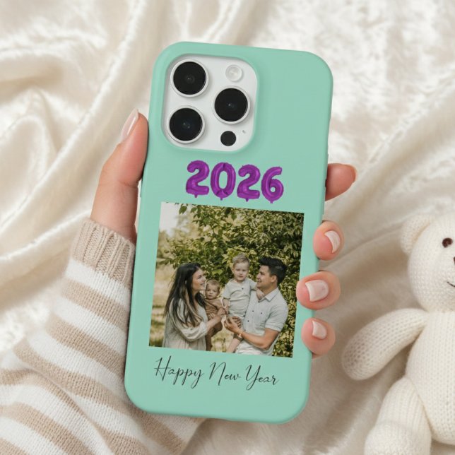 Coque iPhone Happy New Year iPhone Case, New Year 2026 Case (Créateur téléchargé)