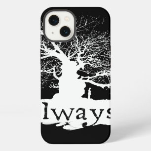 Etui iPhone 13 Harry Potter Spell Toujours Citer la silhouette