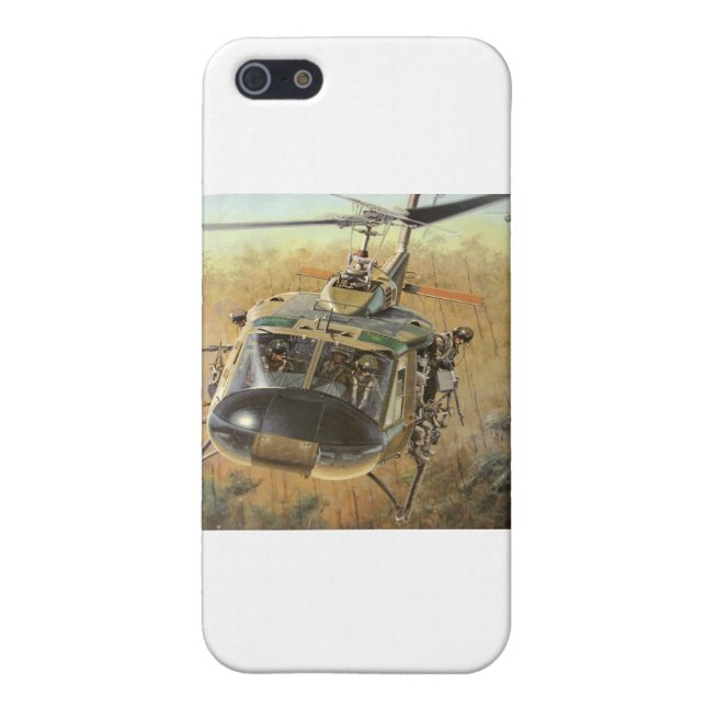 Coque iPhone Hélicoptère militaire (Dos)