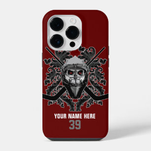 Coque Pour iPhone 14 Plus Hellish Coque-coque iphone de gardien de hockey