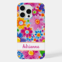 Hippie Rétro Groovy Floral Personnalisé