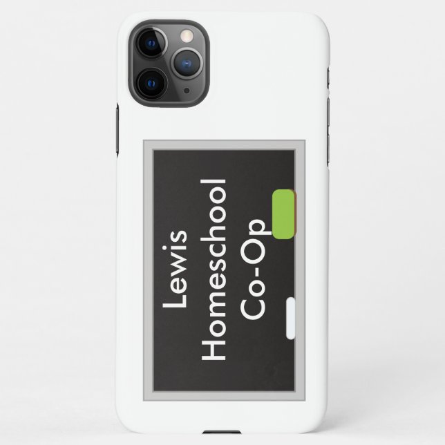 Coque iPhone Homeschool Co Op (Dos)