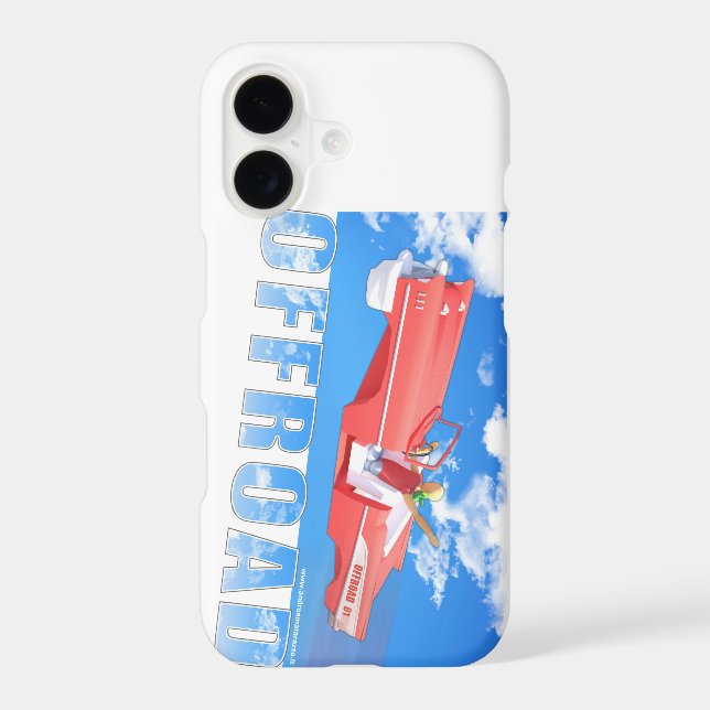 Coque iPhone Hors route - 01 (Verso)