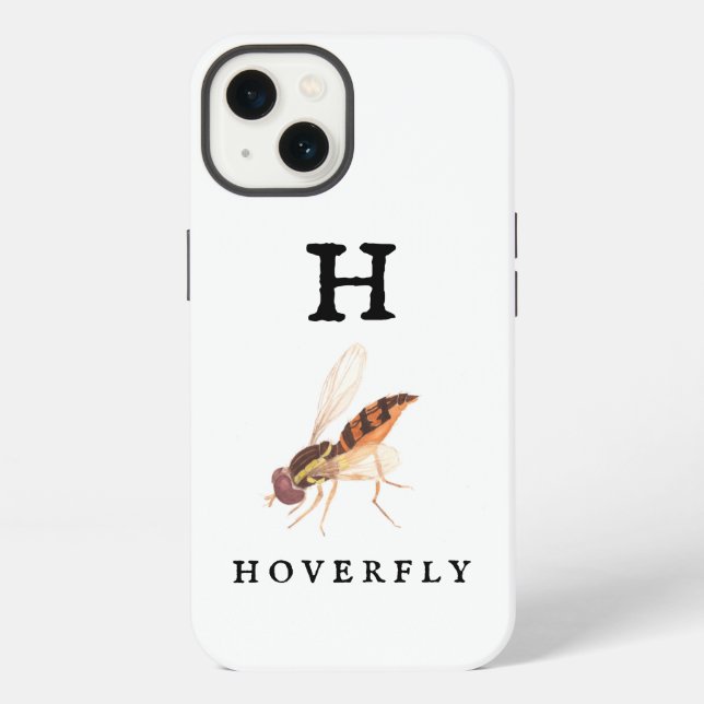 Coque iPhone Hoverfly (Verso)