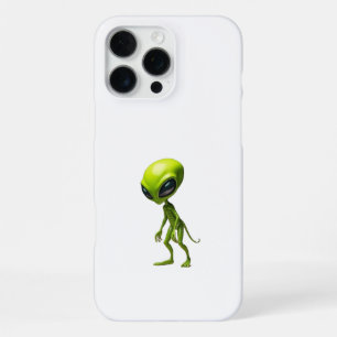 Coque iPhone 16 Pro Max humanoïde vert