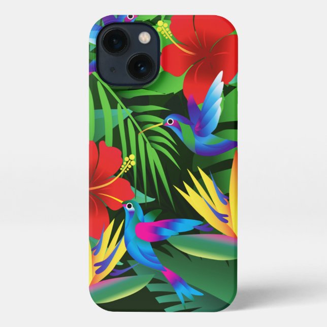 Coque iPhone hummingbird (Verso)