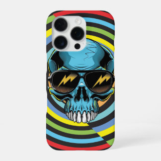 Coque iPhone 16 Pro Hypno Funky Skull