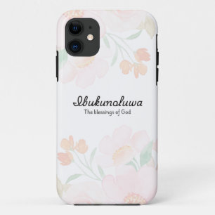 Coque iphone Ibukunoluwa personnalisé