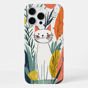 Coque iPhone 16 Pro Max Illustration de chats adorables