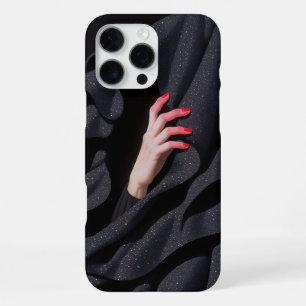 Coque iPhone 16 Pro Max Illustration de main de hijab étoilé caché
