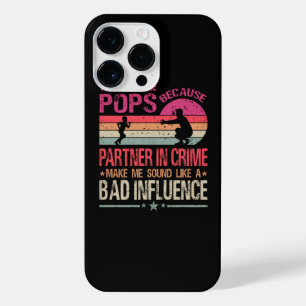 Coque Pour Pour iPhone 14 Pro Max Ils M'Appelent Des Pops Parce Qu'Ils Sont Partenai