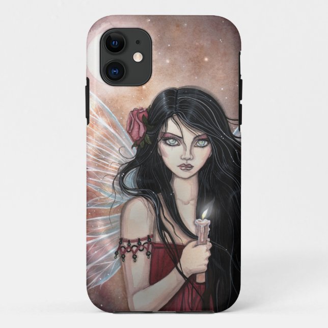 Coque iphone Imaginaire Fairy à peine là (Dos)