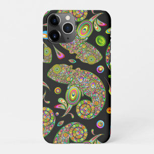 Coque iPhone 11Pro Imaginaire psychédélique de Chameleon
