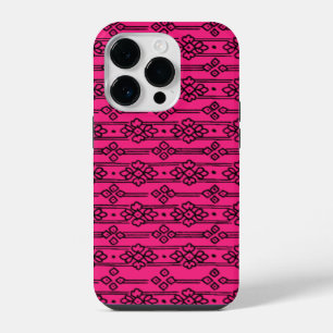 Coque Pour iPhone 14 Pro Impression de bloc Boho Inde