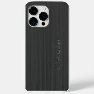 Coque Pour Pour iPhone 14 Pro Max Impression en acier inoxydable gris Titane