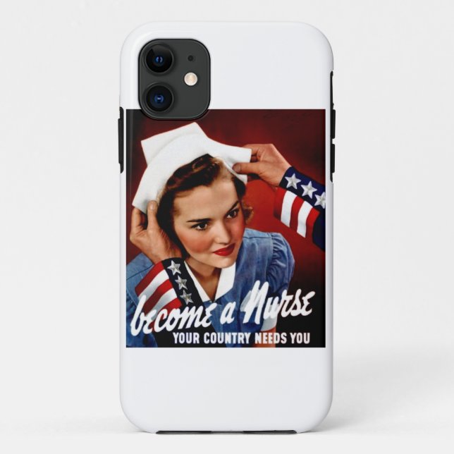 coque iphone infirmière (Dos)