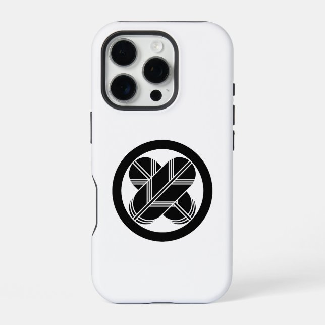 Coque iPhone Intersecting hawk feathers (Verso)