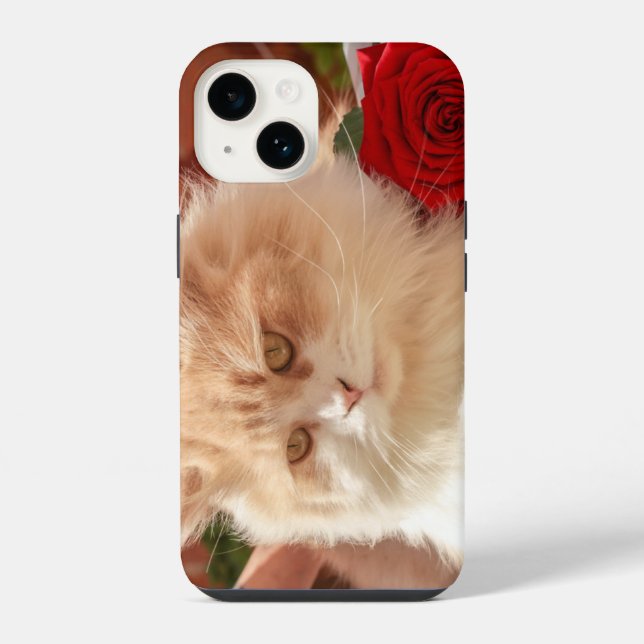 Coque iPhone iPhone 14 Coque dur, brillant (Verso)