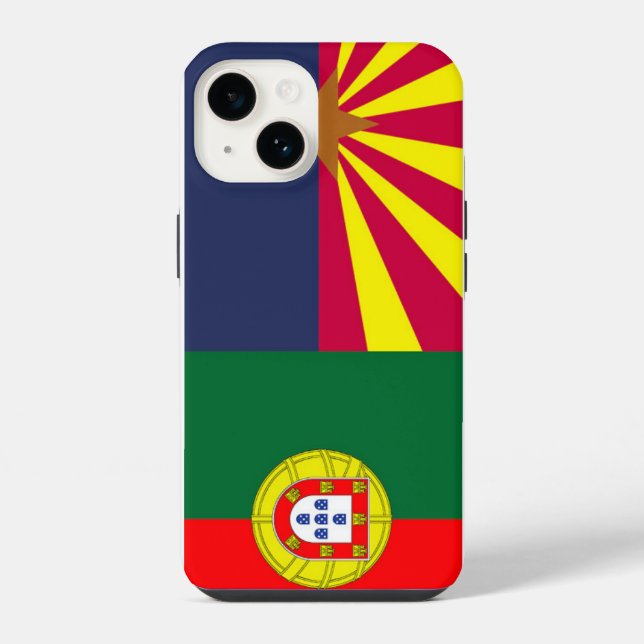 Coque iPhone iPhone 14 portugais en Arizona Téléphone (Verso)