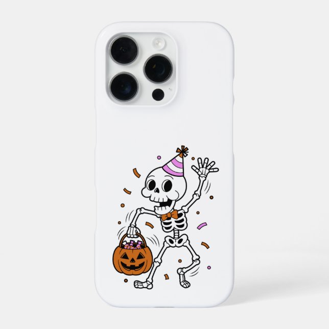Coque iPhone Iphone 16 Coque Halloween Design (Verso)