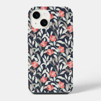 Coque Pour iPhone 14 iphone floral pattern case