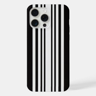 iPhone motif noir et blanc élégant et luxueux
