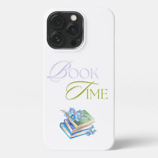 Coque iPhone iPhone pour les maîtresses de livres - Book Time (Verso)