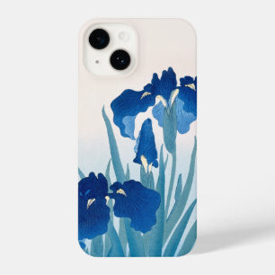Coque Pour iPhone 14 Irises bleues et Turquoises
