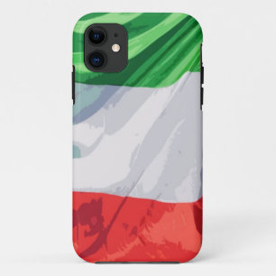 Coque iphone italien de drapeau