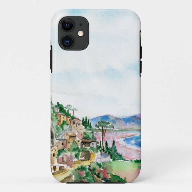 Coque iphone italien de paysage (Dos)