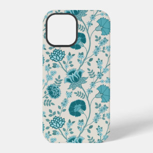 Coque iPhone 12 Pro Jacobean Floral Big Motif Tee sur Crème