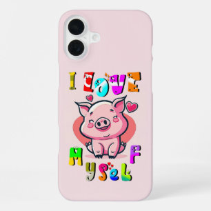 Coque iPhone 16 Plus J'aime moi-même