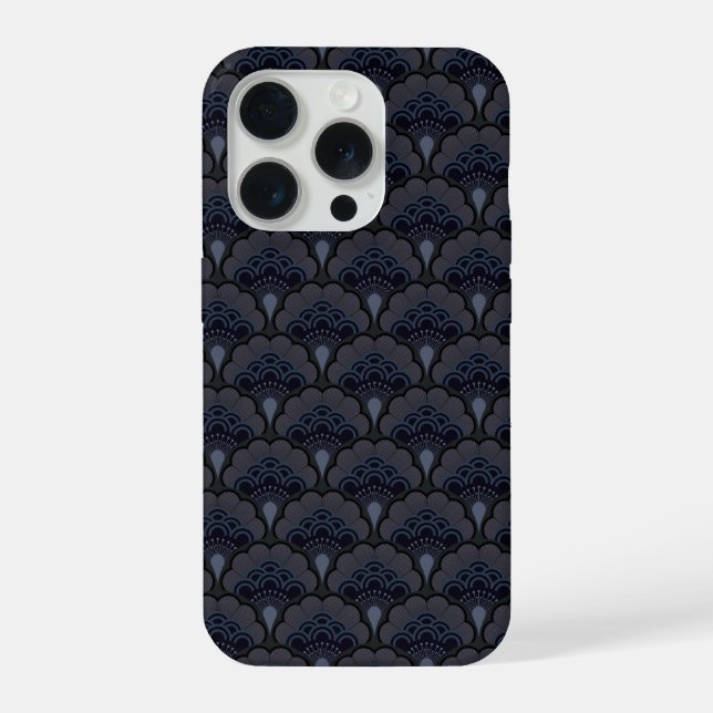 Coque iPhone Japanese art deco style_Smoky Mist (Verso)