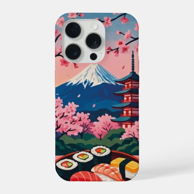 Coque iPhone Japon - Monument (Verso)