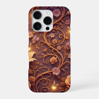 Coque iPhone 16 Pro Jardin Enchanté crépusculaire
