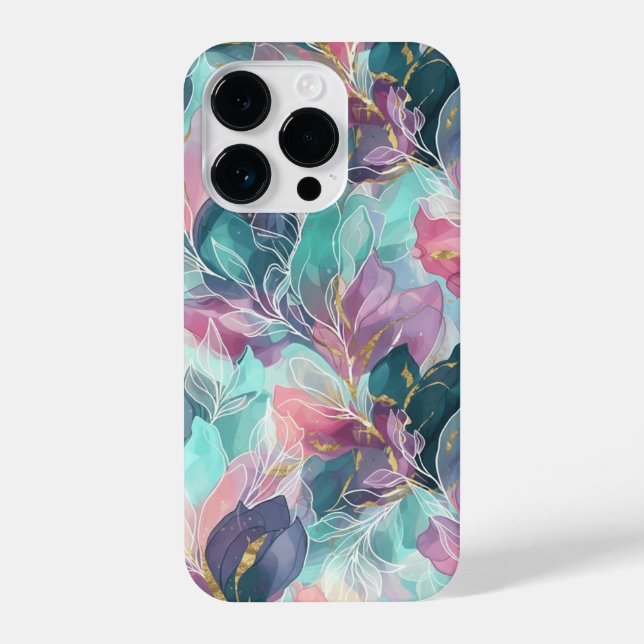Coque iPhone Jewel Tone Floral (Verso)