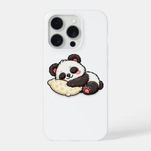 Joli panda endormi avec oreiller