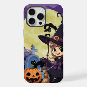 Jolie sorcière d'Halloween en anime