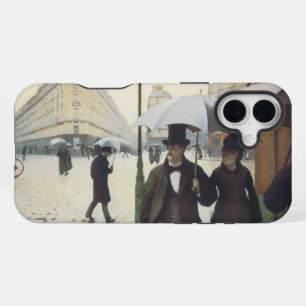 Coque iPhone 16 Plus Jour de la pluie dans Paris Street