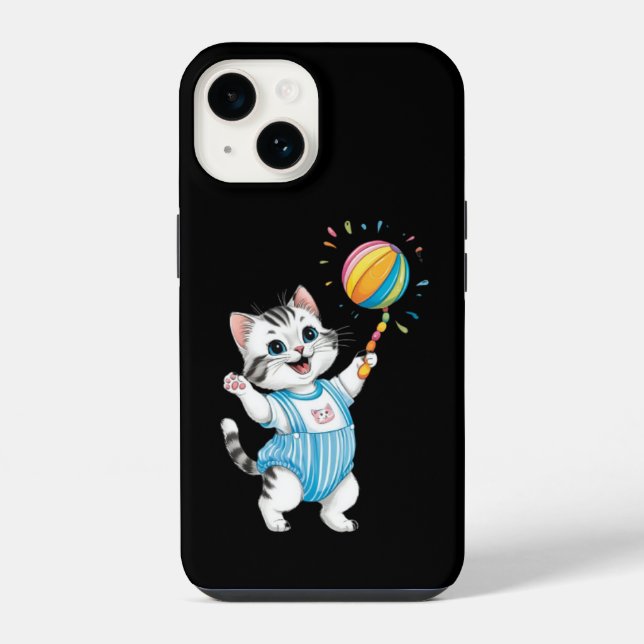Coque iPhone Joyeux Aïd Adha mignon Coques iphone de chats (Verso)