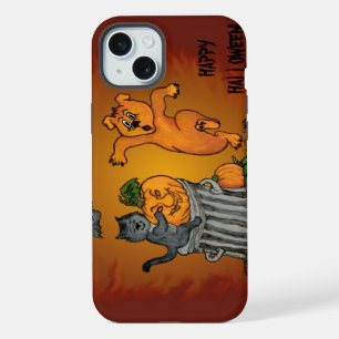 Joyeux Halloween ! Chat Chauve-souris Chien et Ara